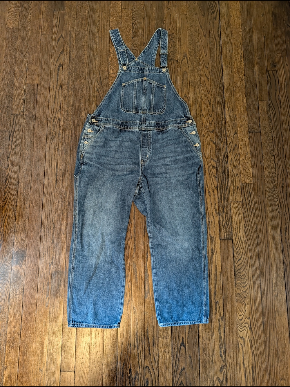 Old Navy Blue Denim Women's Overalls